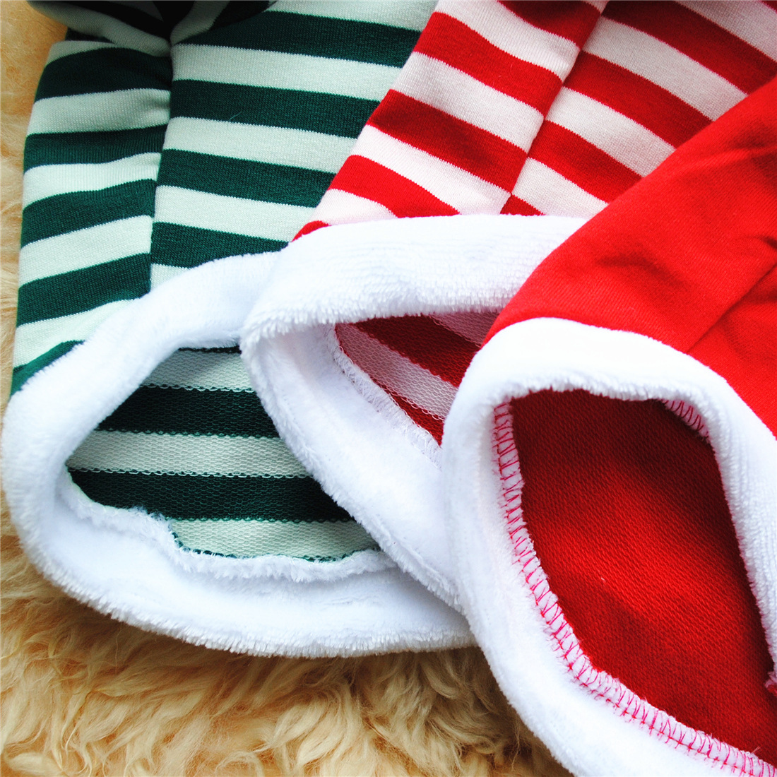 2021 Dog Sweater Stripe Pattern Puppy Knitwear Pet Winter Letter Winter Style Christmas Style Dog Quần áo