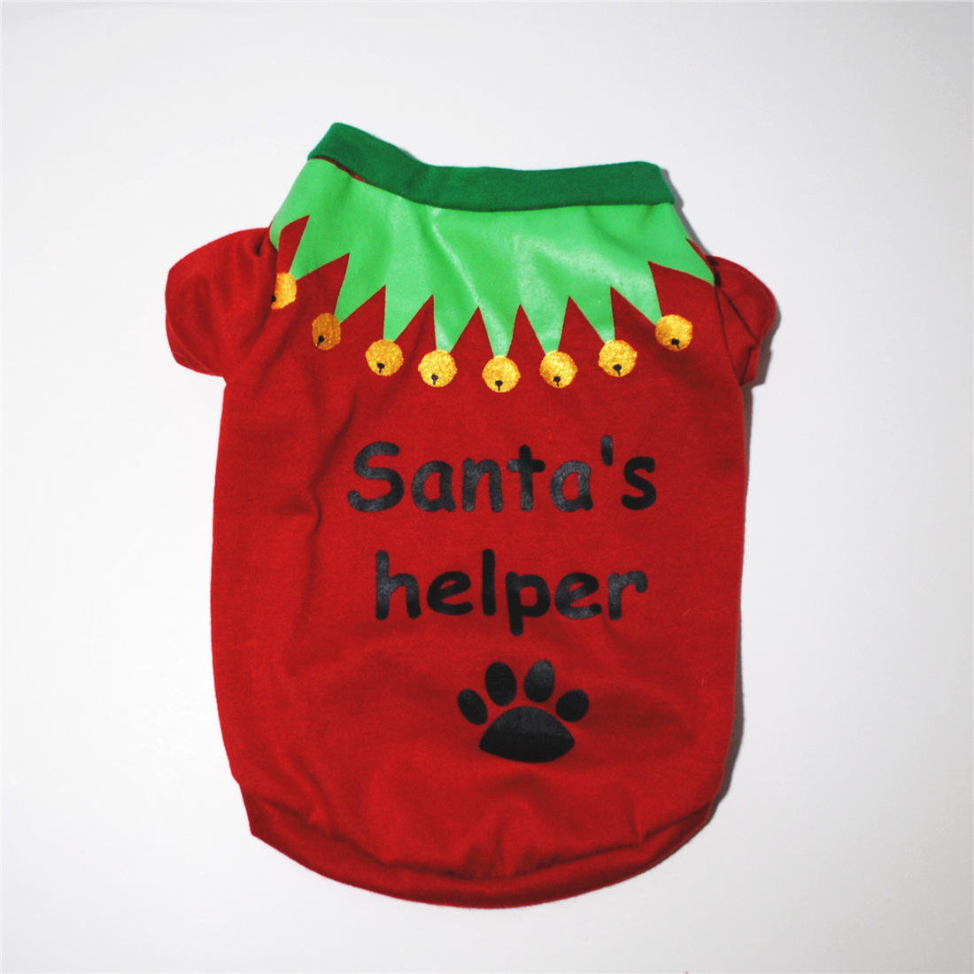 Bán buôn Đồng bằng Thú cưng Mùa hè roupas para o Pet Dog Cat T Áo sơ mi Giáng sinh Santa Claus Dog Quần áo