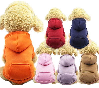 bán buôn tùy chỉnh Pocket áo len mũ thể thao giản dị Hoodie mùa thu đông nhỏ vừa quần áo chó mèo
