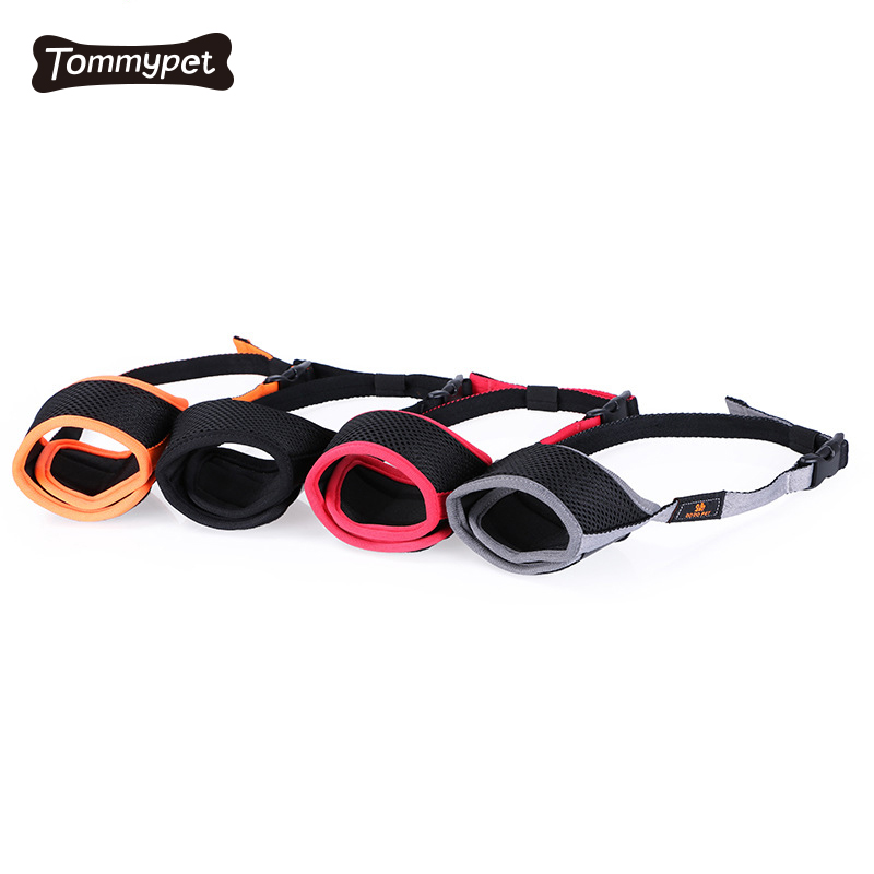 Phụ kiện cho chó cưng Chống sủa Mõm cho chó bằng lưới nylon cho chó lớn nhỏ có thể điều chỉnh Miệng cho thú cưng