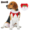 Amazon bán chạy cho thú cưng Ăn mặc thời trang giáng sinh Ông già Noel cho chó Cổ áo có chuông