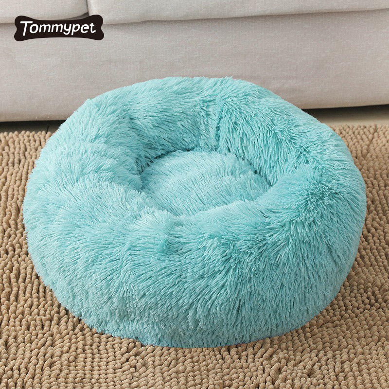 Faux Fur Siêu mềm có thể giặt được cho chó Đệm cho mèo Giường cho thú cưng Giường có thể giặt được Sang trọng Vòng sang trọng cho chó