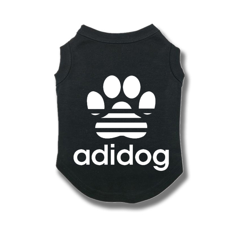 Quần áo cho chó sang trọng Quần áo Adidog Thú cưng Roupas Thời trang Thú cưng Quần áo cho chó Quần áo thiết kế quần áo