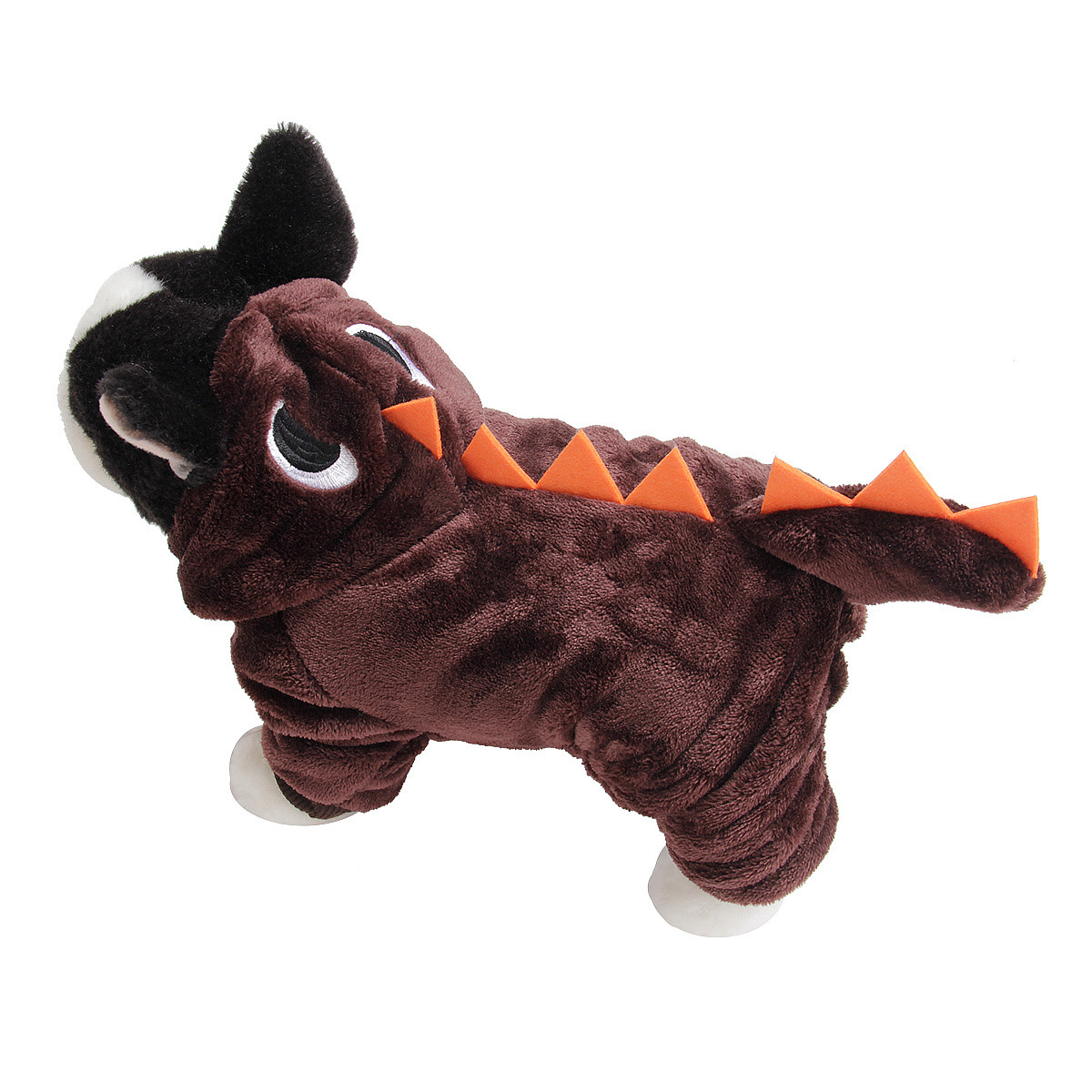 Dog Puppy Hoodie DIY Cosplay Pet Costume Party Trang trí Halloween Dễ thương Hình dạng Khủng long Con chó Quần áo Mùa đông