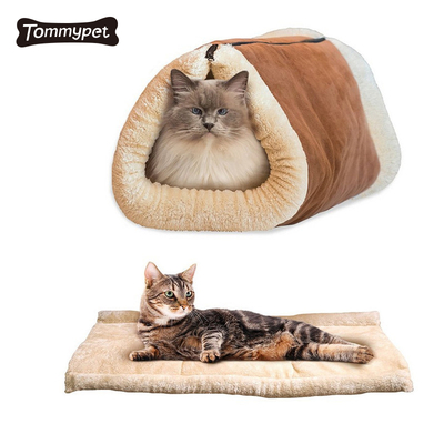 Amazon giá rẻ bán buôn Túi ngủ cho mèo Cat Mat Pet Cat Tunnel Bed