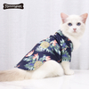 Hawaiian Style Puppy Cat Floral Dog Shirts Quần áo Dog Summer shirt